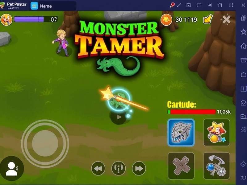 Monster Tamer Capture Screen